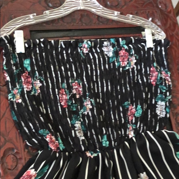 SMOCKED TOP STRAPLESS DRESS - Picture 8 of 8